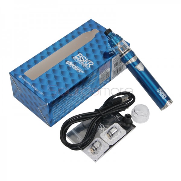 Vandy Vape Berserker MTL Starter Kit with Built-in 1100mAh Battery - Blue