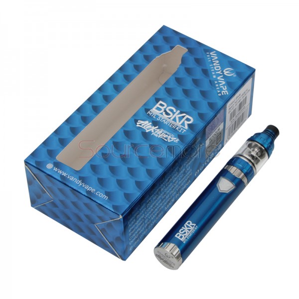 Vandy Vape Berserker MTL Starter Kit with Built-in 1100mAh Battery - Blue