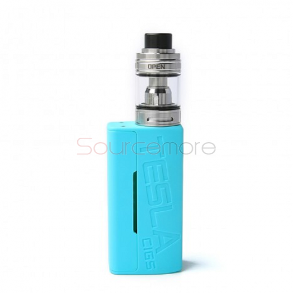 Tesla WYE 85W Kit with H8 Mini Tank - Blue