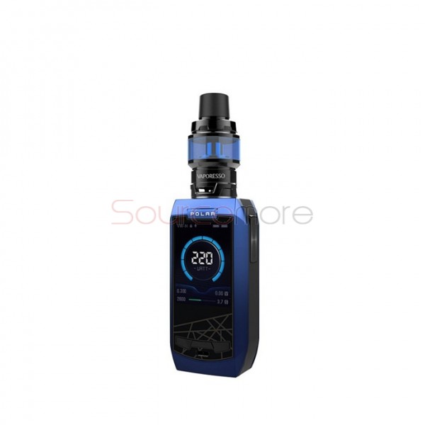 Vaporesso Polar with Cascade Baby SE Kit with 6.5ml Capacity - Blue + Black