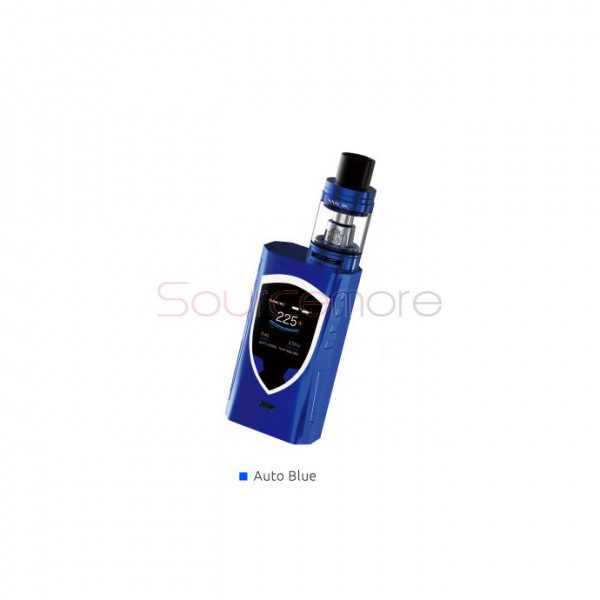 Smok ProColor 225W Kit ProColor 225W TC/VW Mod with 5ml TFV8 Big Baby Tank-Blue