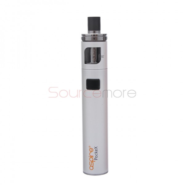 Aspire PockeX Pocket AIO Starter Kit 1500mAh - Pantone White