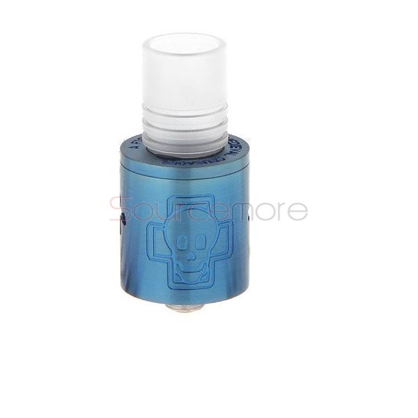 Crusaders Airflow Control 510 Thread DIY Rebuildable Dripping Atomizer - blue