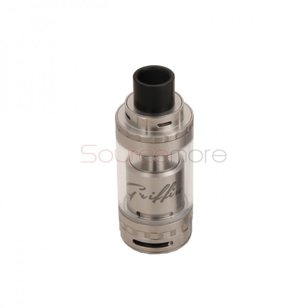 Geek Vape Griffin 25 Plus 5.0ml Bottom Airflow System Tank with 18.9mm Build Deck-Stainless Steel