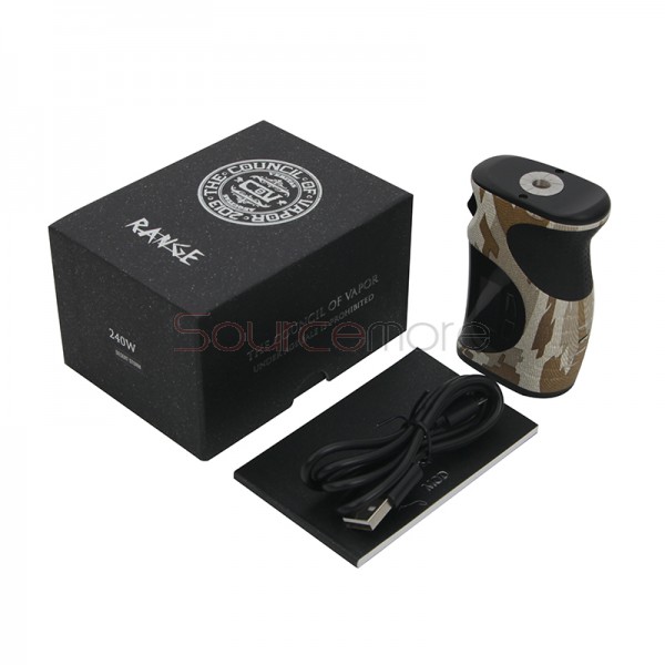 COV Range 240W Box Mod - Desert Camouflage
