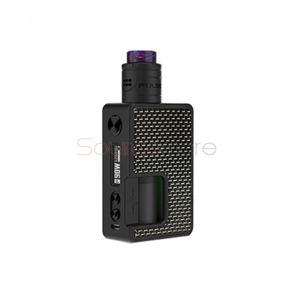 Vandy Vape Pulse X BF 90W Squonk Kit Standard Version - Carbon Fiber (Silver/Black)