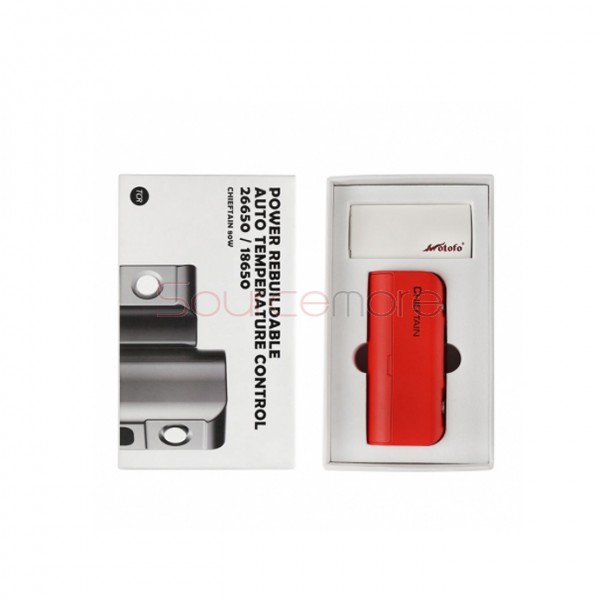 Wotofo Chieftain 80W TC Mod - Red