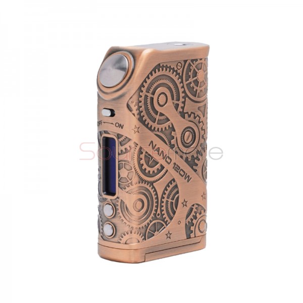 Tesla Nano 120W Box Mod - Antique Copper