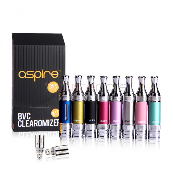 Aspire ET-S BVC Clearomizer Kit With Coils - Pink