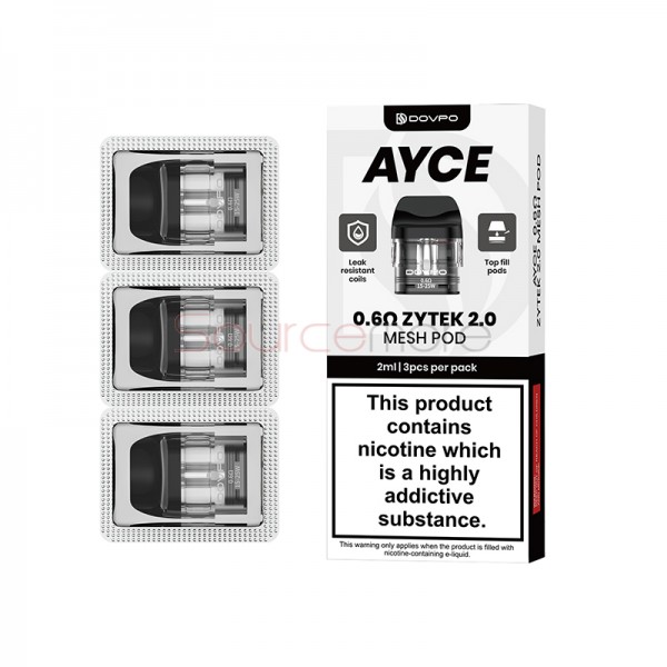 DOVPO Ayce Zytek 2.0 Mesh Pod 2ml 0.6ohm 3pcs