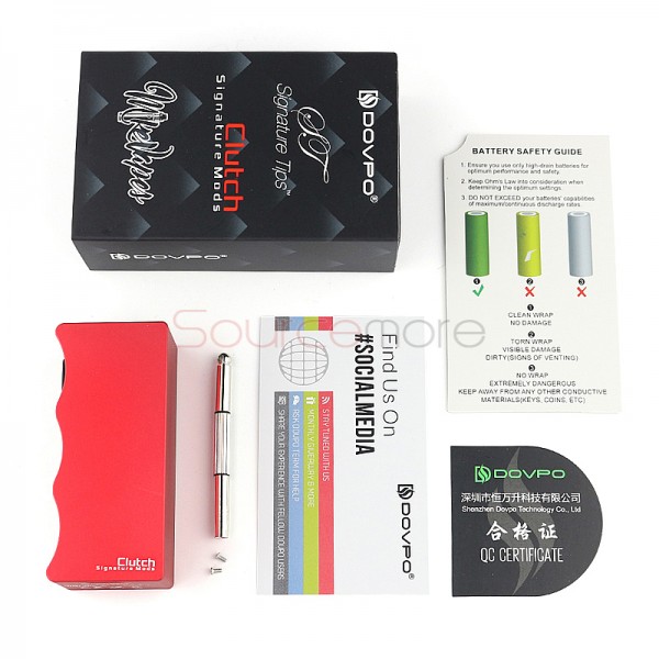 DOVPO Clutch 21700 Mech Mod