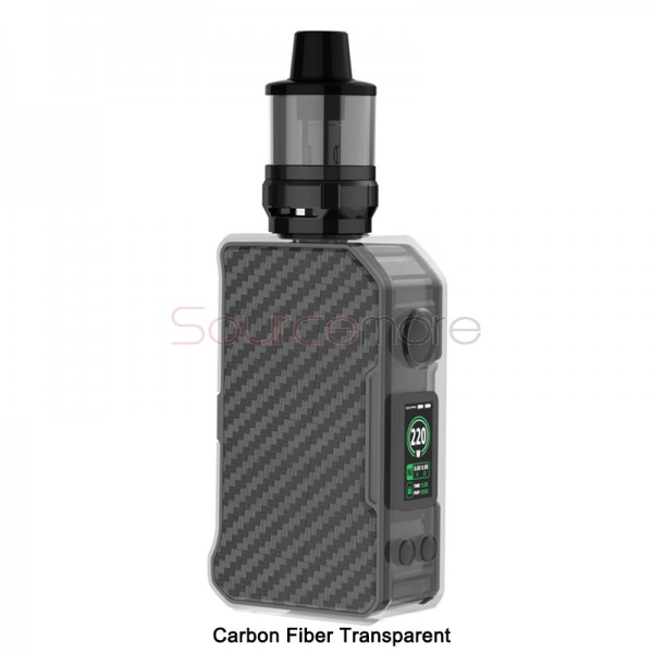 DOVPO MVP 220W Kit Carbon Fiber Transparent