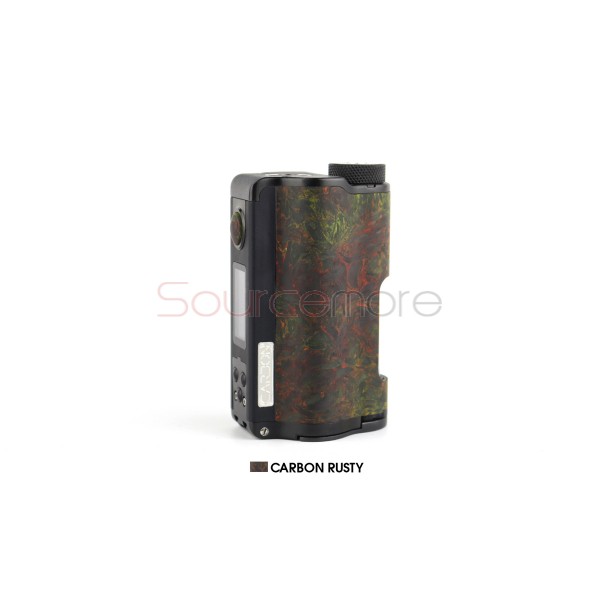 Dovpo Topside Dual Carbon Squonk Mod Carbon Rusty