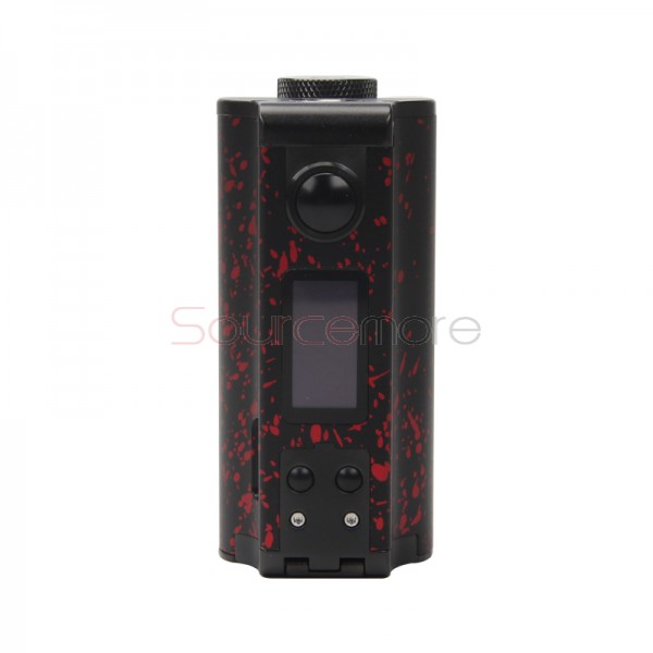 DOVPO Topside Dual 200W Squonk Mod - Black Red