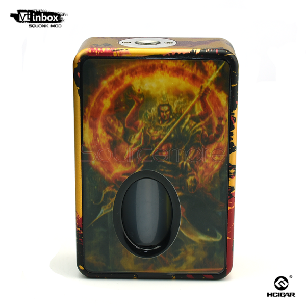 Hcigar VT Inbox 75W VW/TC Mod Powered by Single 18650 Cell-Camo Yellow