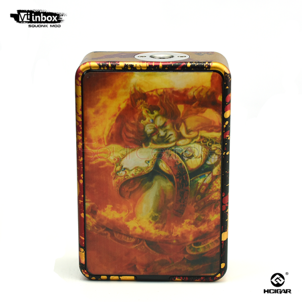 Hcigar VT Inbox 75W VW/TC Mod Powered by Single 18650 Cell-Camo Yellow