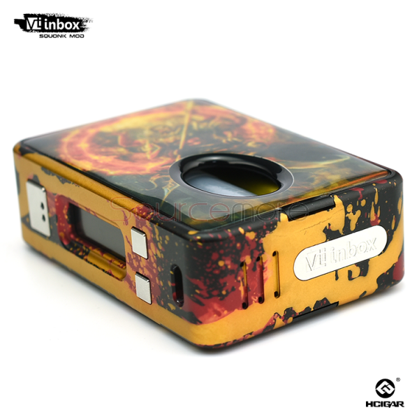 Hcigar VT Inbox 75W VW/TC Mod Powered by Single 18650 Cell-Camo Yellow