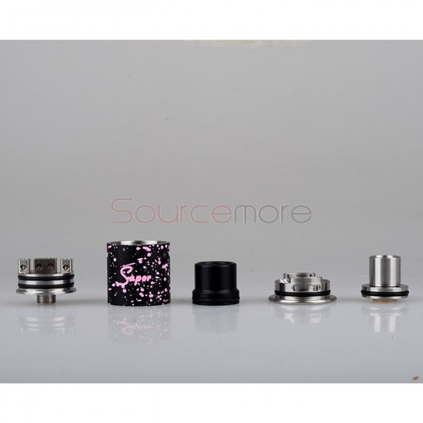 Wotofo Sapor RDA Atomizer - Black Pink