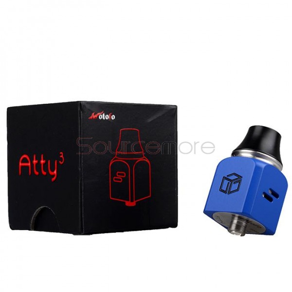Wotofo Atty3 Cubed RDA Atomizer - Dark Blue