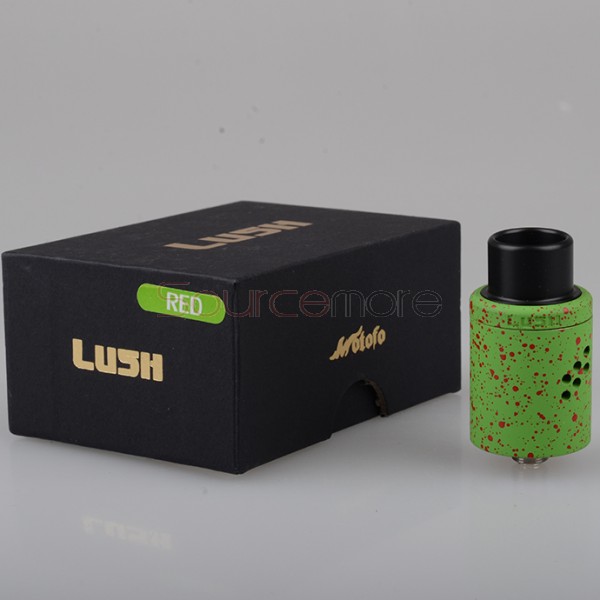 Wotofo Lush RDA Atomizer - Green+Red Spot