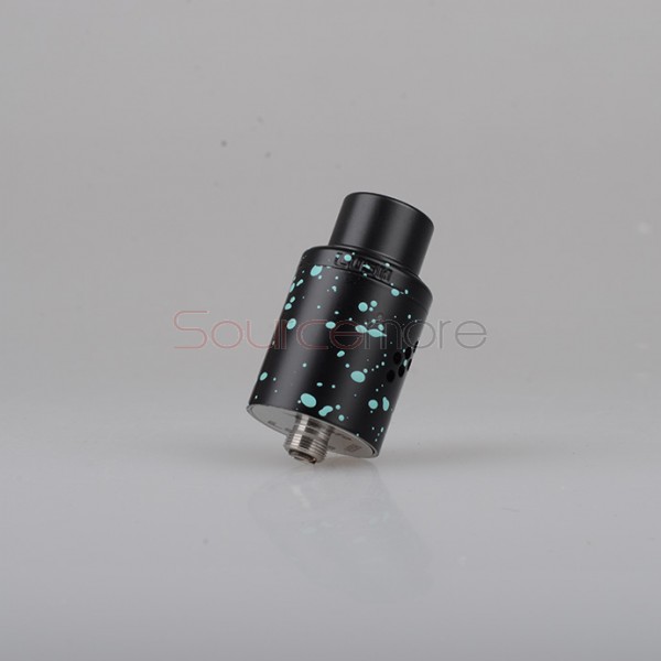 Wotofo Lush RDA Atomizer - Black + Blue Spot