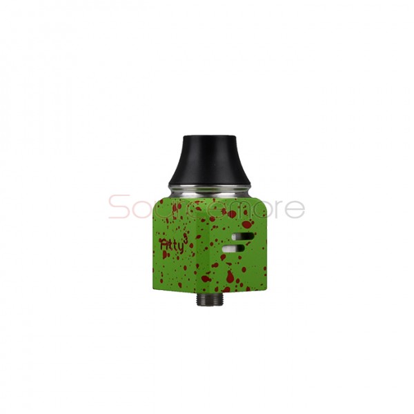 Wotofo Atty3 Cubed RDA Atomizer - Green Red