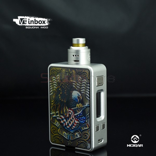 Hcigar VT Inbox with Maze V1.1 Starter Kit Powered by Single 18650 Cell-Silver