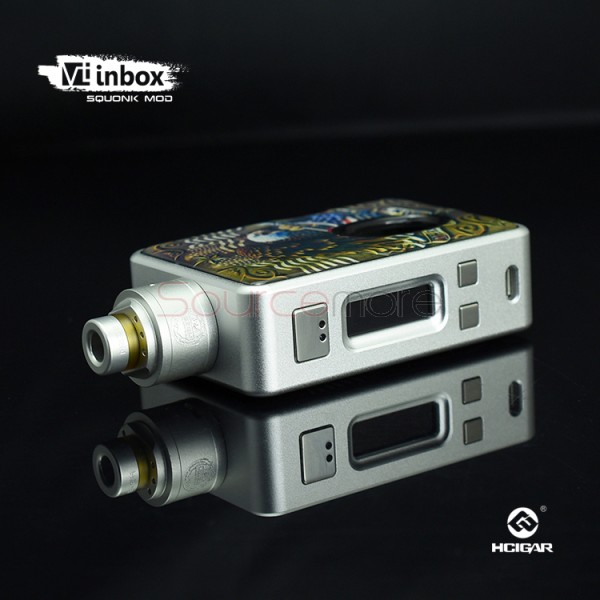 Hcigar VT Inbox with Maze V1.1 Starter Kit Powered by Single 18650 Cell-Silver