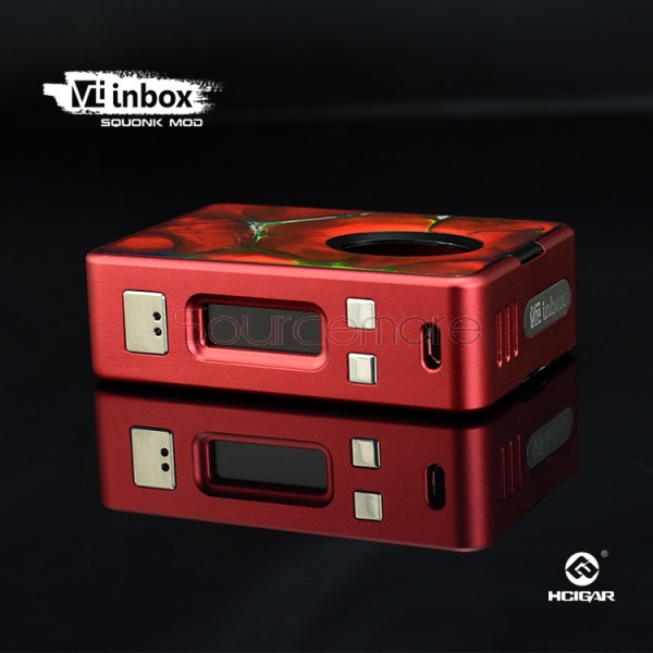 Hcigar VT Inbox 75W VW/TC Mod Powered by Single 18650 Cell-Red