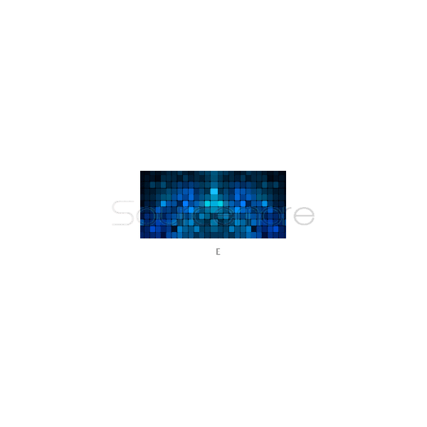 Eleaf iStick Pico Sticker - E (blue pixels)