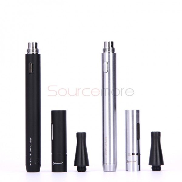 Joyetech eCom-C Starter Kit US Plug Twist 900mah Battery- White