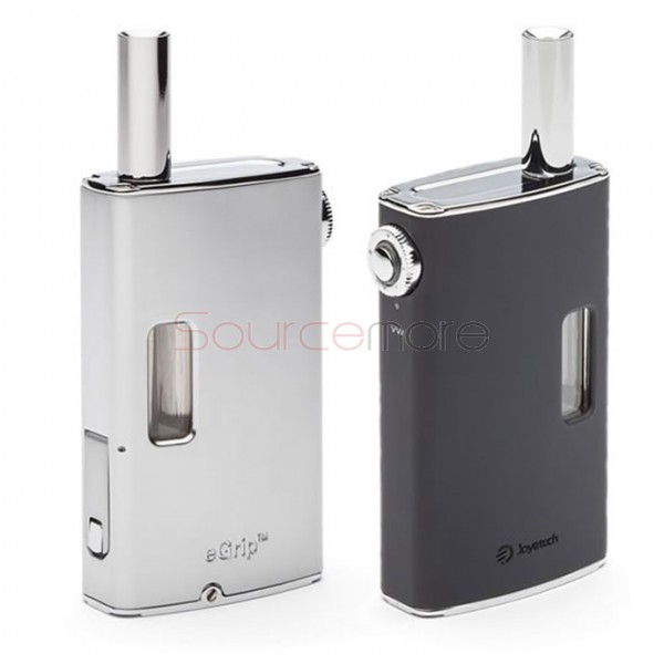 -Joyetech eGrip OLED Starter VW Kit with US Plug 20w 1500mah-Black