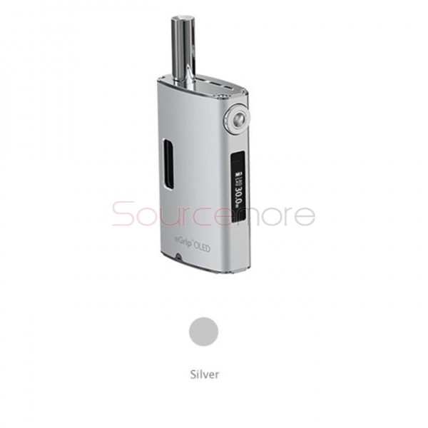 Joyetech eGrip OLED 30W CL Version Starter Kit VV/VW Mode 1500mah/3.6ml Capacity US Plug-Silver
