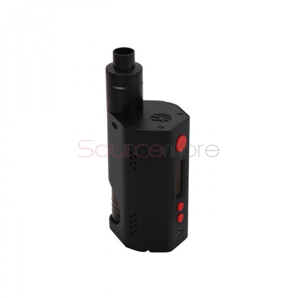 Kanger Dripbox 160W Starter Kit 7.0ml Subdrip 160w Dripmod 160 Powered by Dual 18650 Cell Disposal Dripping Coil -Black