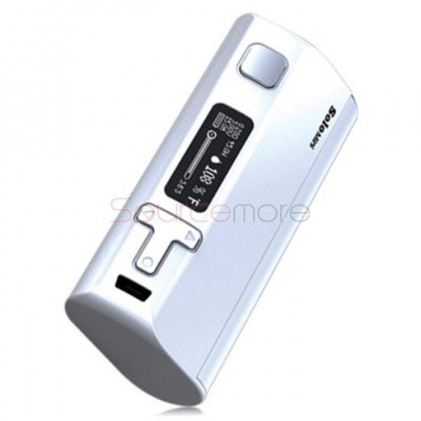 IJOY Solo Mini 75W Taste Control OLED Screen Mod Support Ti/Ni/Kanthal A1/SS Powered by Single 18650 Cell- White