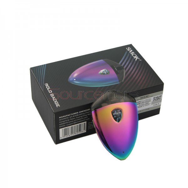 Smok Rolo Badge Kit with 2ml and 250mah Capacity-Prism Rainbow