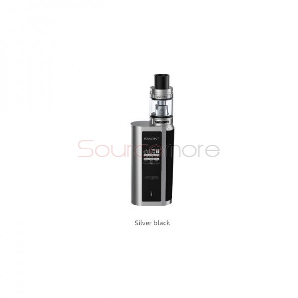 Smok GX2/4 Kit 5ml TFV8 Big Baby Tank with GX2/4 Twins Mission Mod-Silver black