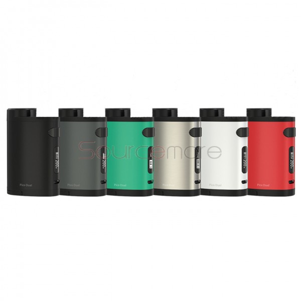 Eleaf Pico Dual TC 200W Mod Powered by Dual 18650 Cells- Grey