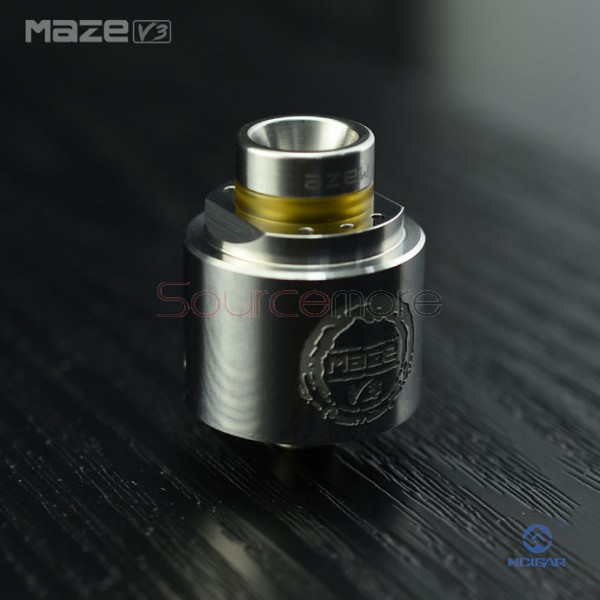 Hcigar Maze V3 Rebuildable Drip Atomizer- Stainless Steel