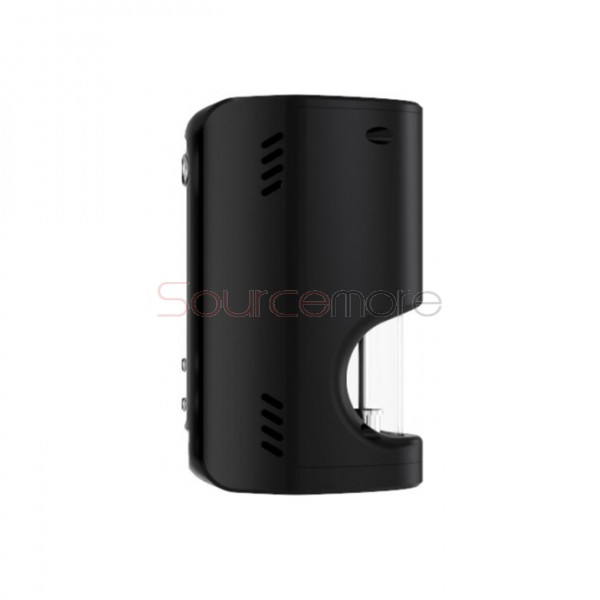 Geek Vape GBOX S100 TC/VW OLED Screen Mod Support Wattage/SSTC/NITC/TITC/TCR Mode Replaceable for Dual 18650 Cells-Black