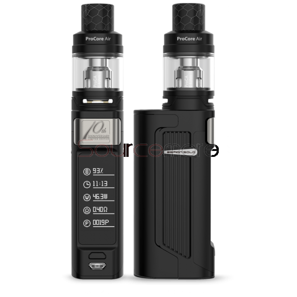 Joyetech ESPION Solo 80W Touchscreen Box Mod Powered by Single 21700/18650 Cell(with cell version)-Gunmetal