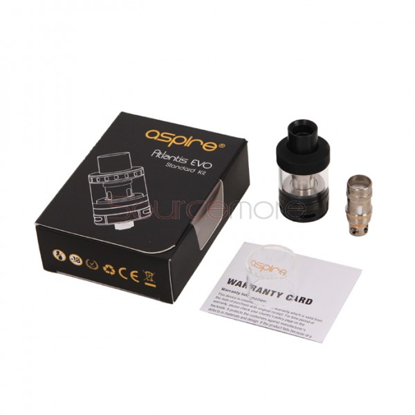 Aspire Atlantis Evo Tank 2ml - Black
