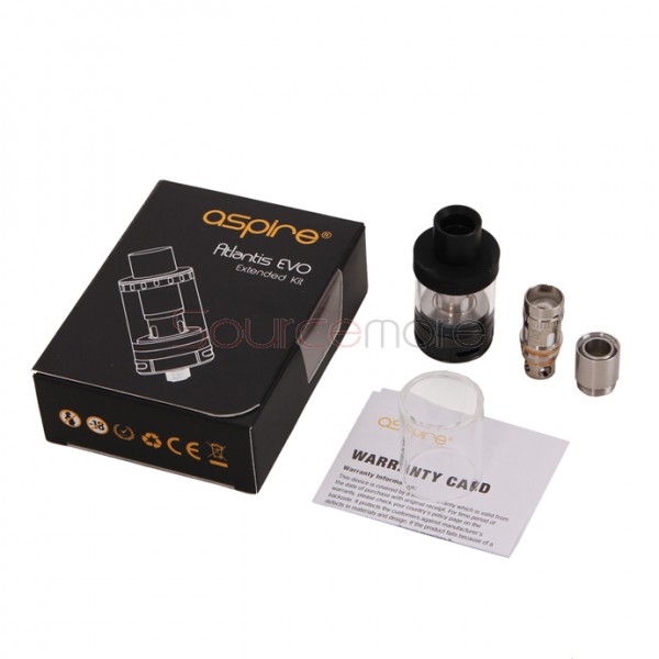 Aspire Atlantis Evo Tank 4ml - Black