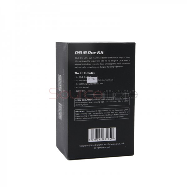 SMOK Osub One Starter Kit - Silver