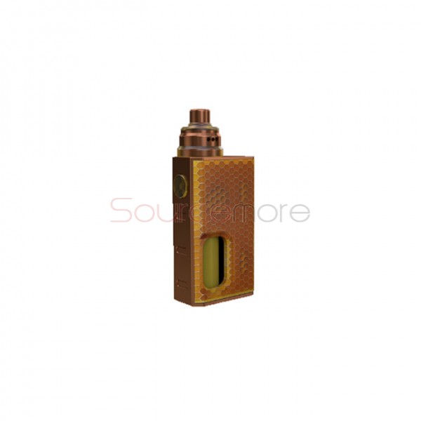Wismec Luxotic BF Squonk Kit - Bronze honeycomb 