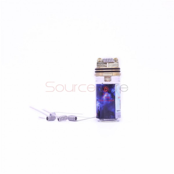 LTQ Demon Killer Heating Wire 0.25ohm for Rebuildable Atomizers 316L 26GA*3+38GA Wire-Flame coil D