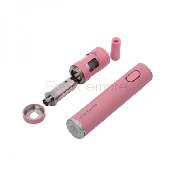Innokin Endura T18E Starter Kit 2000mah Endura T18E Battery with 2ml Prism Tank-Pink