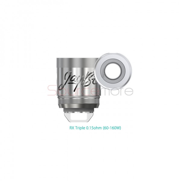 Wismec RX Triple Replacement Coil Head for REUX Atomizer 5pcs-0.15ohm