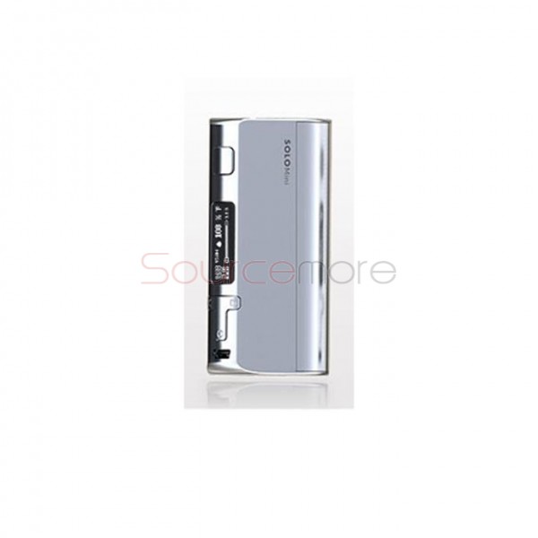 IJOY Solo Mini 75W Taste Control OLED Screen Mod Support Ti/Ni/Kanthal A1/SS Powered by Single 18650 Cell- Silver