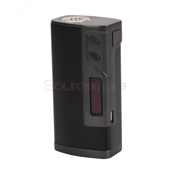 Sigelei Fuchai 213W Temperature Control Mod Support Ni/Ti/SS Powered by Dual 18650 Battery Cells- Black